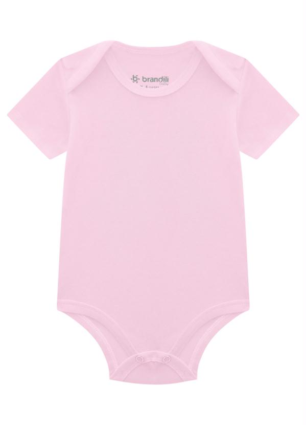 Brandili Baby - Kit de Bodies Bebê Unissex Rosa 2