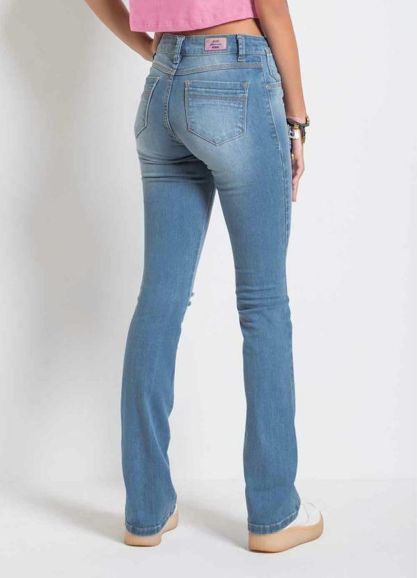 Sawary Jeans - Calça Sawary Boot Cut Jeans Destroyed Sawary 2