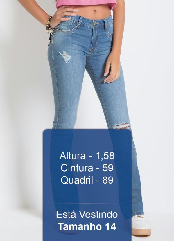 Sawary Jeans - Calça Sawary Boot Cut Jeans Destroyed Sawary 3