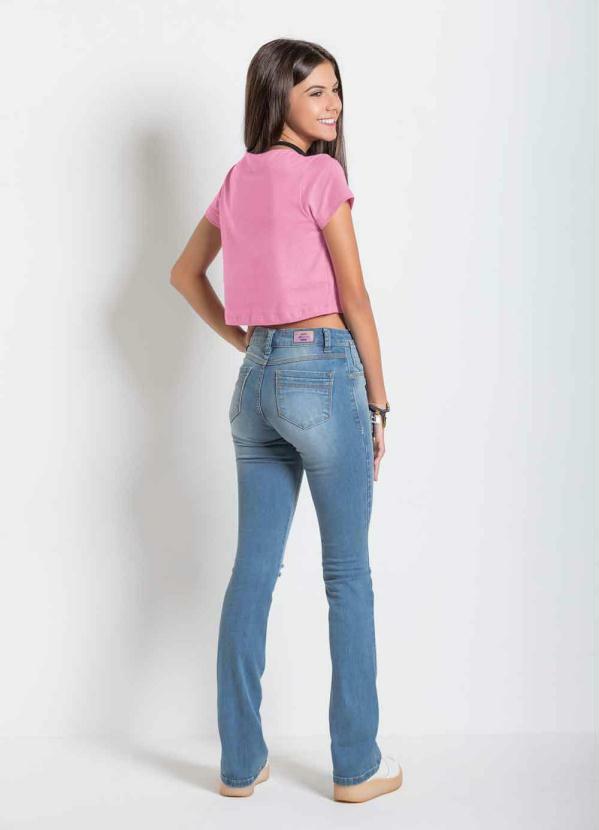 Sawary Jeans - Calça Sawary Boot Cut Jeans Destroyed Sawary 5