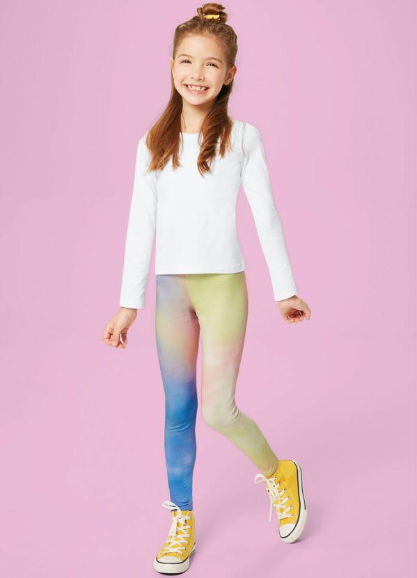 Malwee Kids - Calça Estampada Legging Tie Dye Menina 2