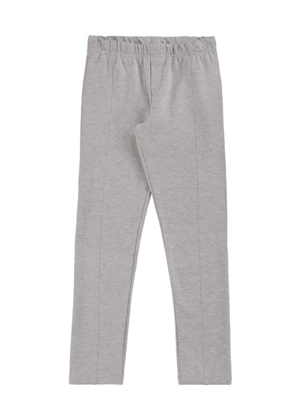 Alakazoo - Calça Legging Molecotton Felpa Cinza 3