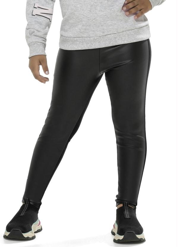 Legging Infantil Feminina Preto - Trick Nick