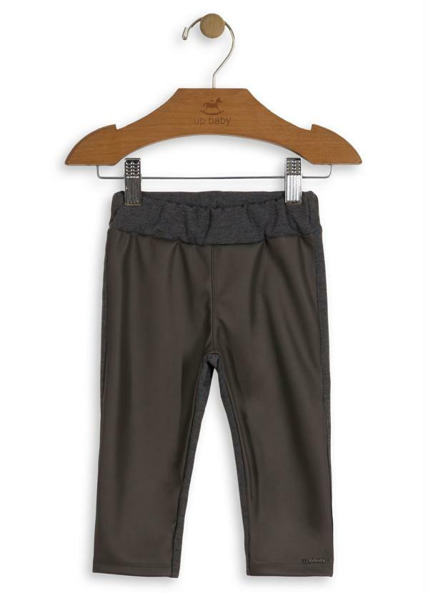 Up Baby - Legging Infantil Menina Cinza