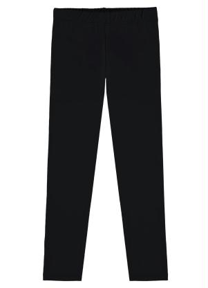 Malwee Kids - Legging Preta Básica Conforto Menina - MALWEE KIDS