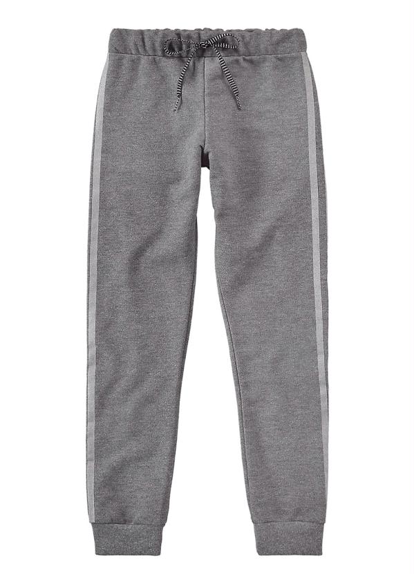 Malwee Kids - Calça Cinza Jogging em Moletom 1