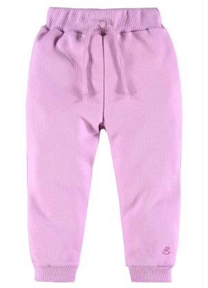 Up Baby - Calça Básica Moletom Unissex Roxo - UP BABY