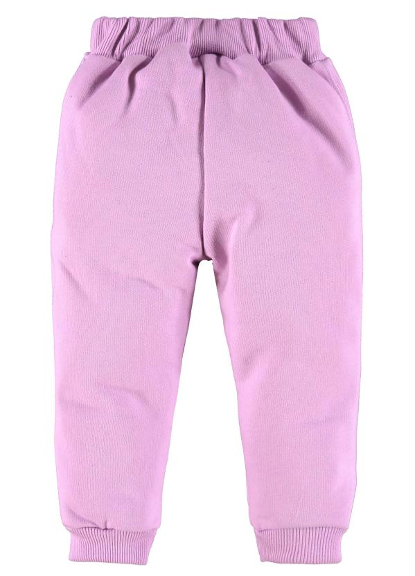 Up Baby - Calça Básica Moletom Unissex Roxo 2