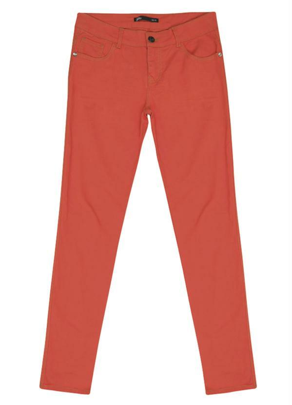 Gloss - Calça Feminina Básica Laranja