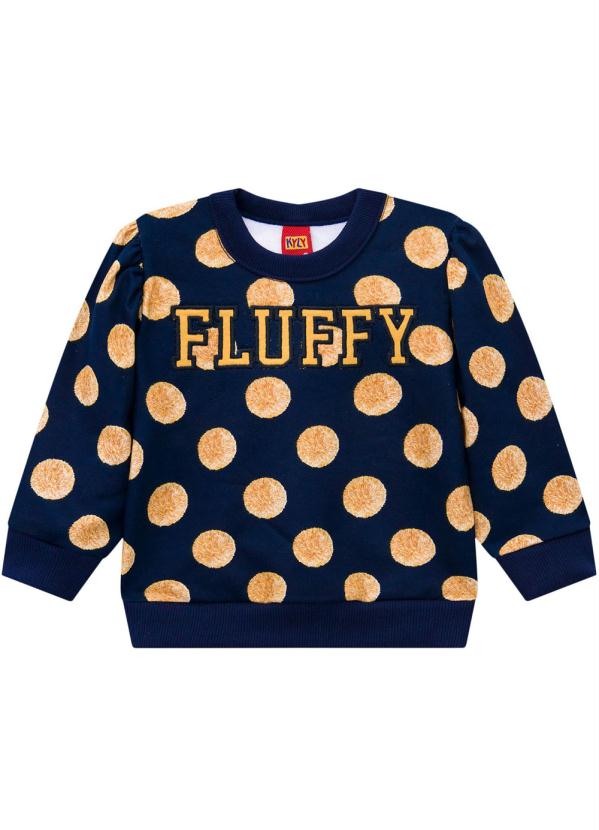 Kyly - Casaco Infantil Feminino Marinho