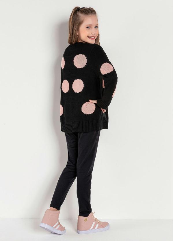 Kolormagic - Cardigan de Tricô Infantil Poá 4