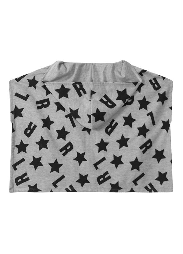 Lilica Ripilica - Poncho Lilica Ripilica Cinza 2