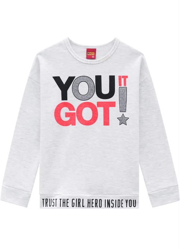 Kyly - Conjunto Blusa e Legging Mescla 3