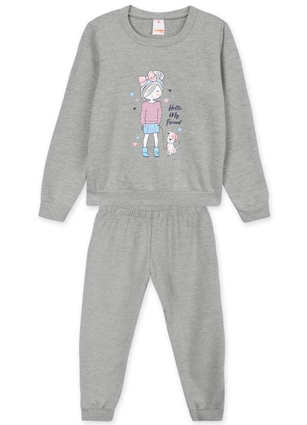 Marisol Play - Conjunto Cinza Menina