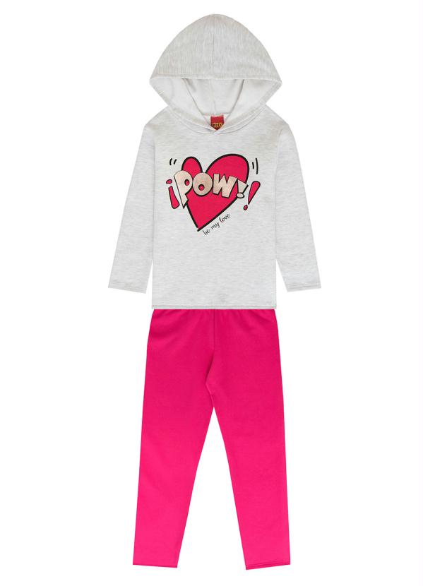 Kyly - Conjunto Feminino Mescla