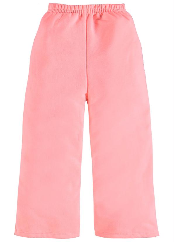 Up Baby - Conjunto Infantil Blusão e Calça Moletom Rosa 6