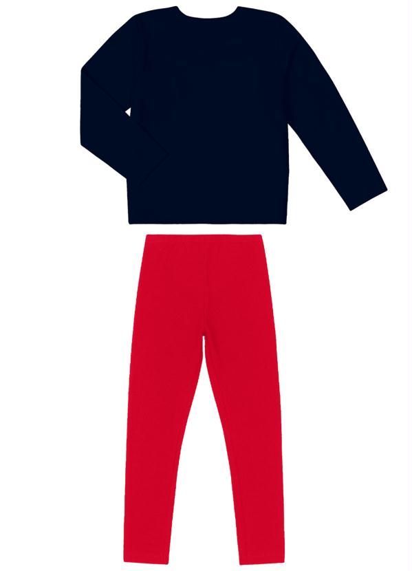 Rovi Kids - Conjunto Infantil Menina Lovely Azul 2