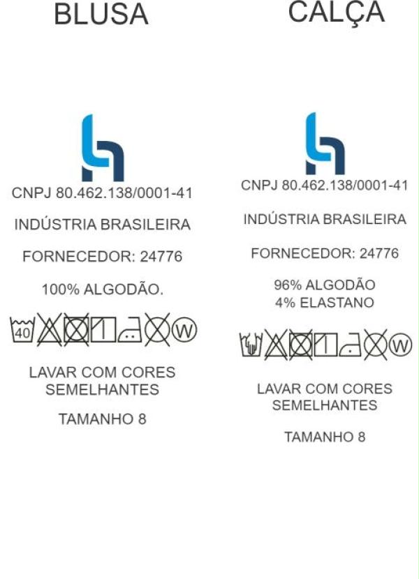 Outlet - Conjunto Infantil Vermelho/Preto 5