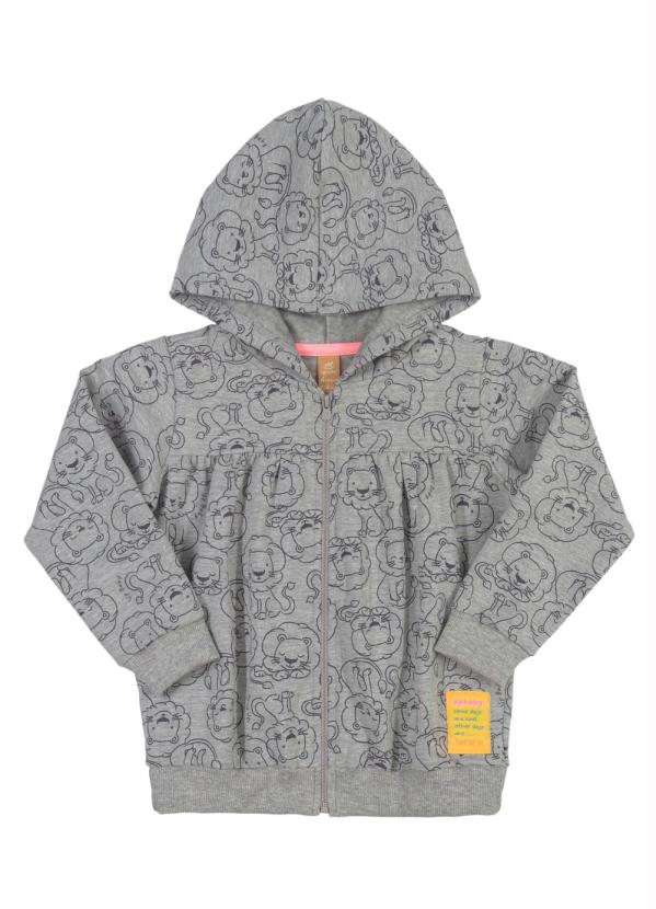 Up Baby - Conjunto Jaqueta e Calça Cinza 2