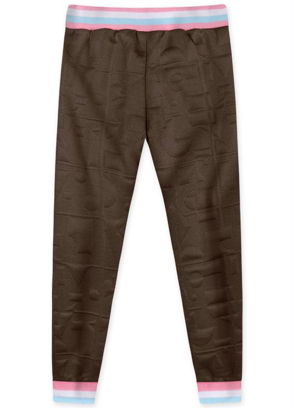 Lilica Ripilica - Conjunto Longo Moletom Menina Marrom 8