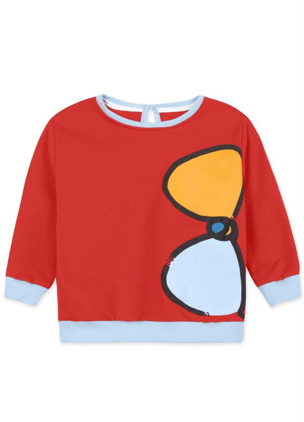 Lilica Ripilica - Conjunto Menina Antiviral Vermelho 3