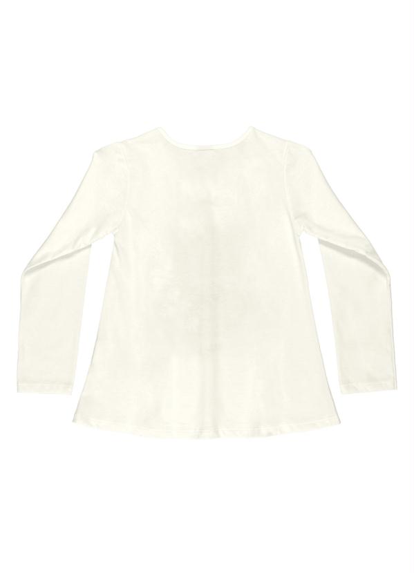 Bee Loop - Conjunto Menina Blusa e Calça Branco 4