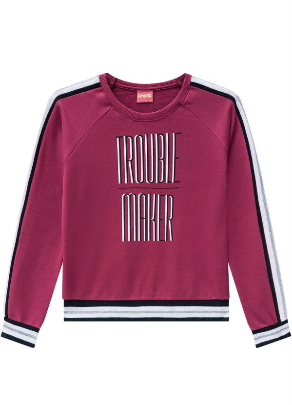 Amora - Conjunto Blusa e Calça Vermelho 2