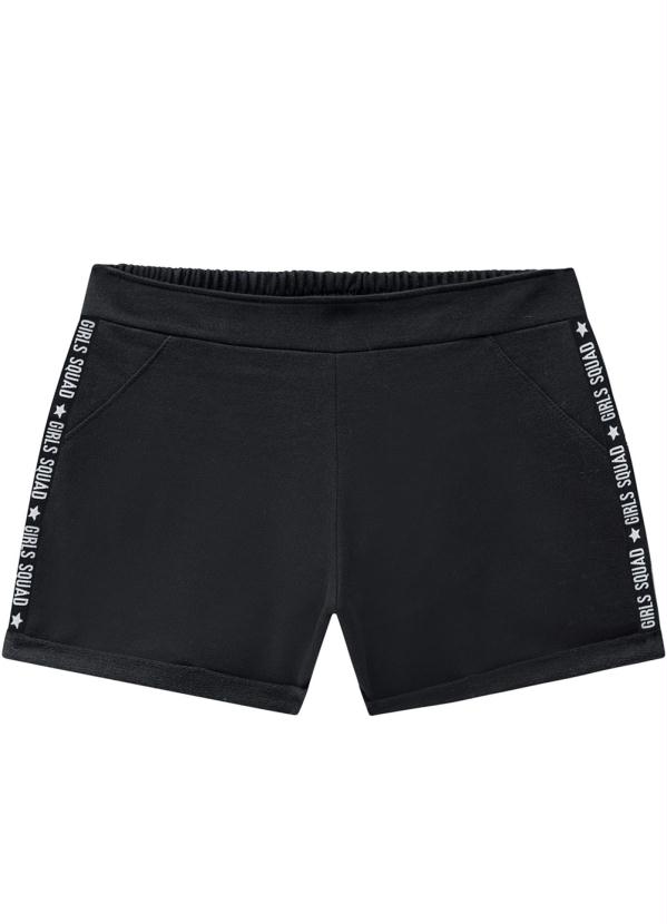 Amora - Conjunto Blusa e Short Preto 3