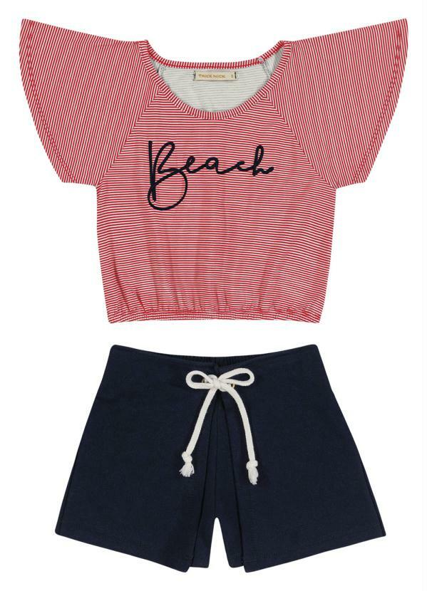 Trick Nick - Conjunto Beach Vermelho