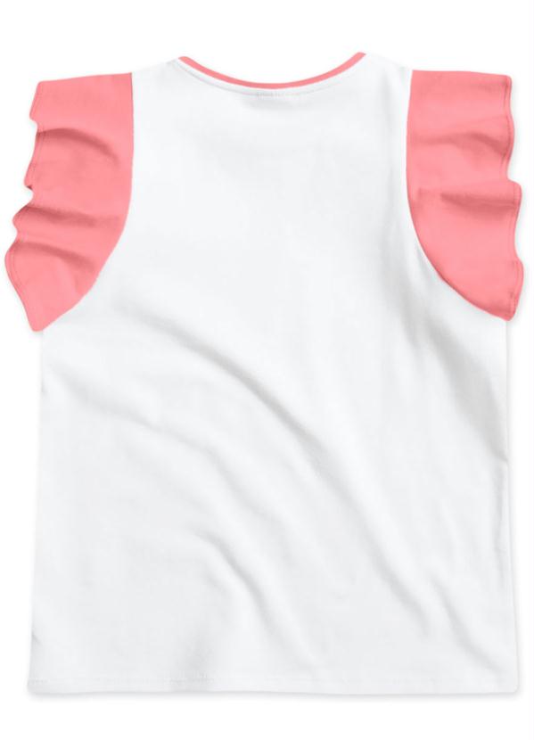 Lilica Ripilica - Conjunto Curto Infantil Feminino Branco 6