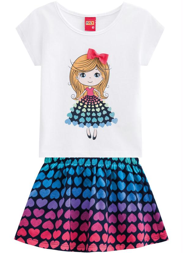 Kyly - Conjunto Infantil Branco