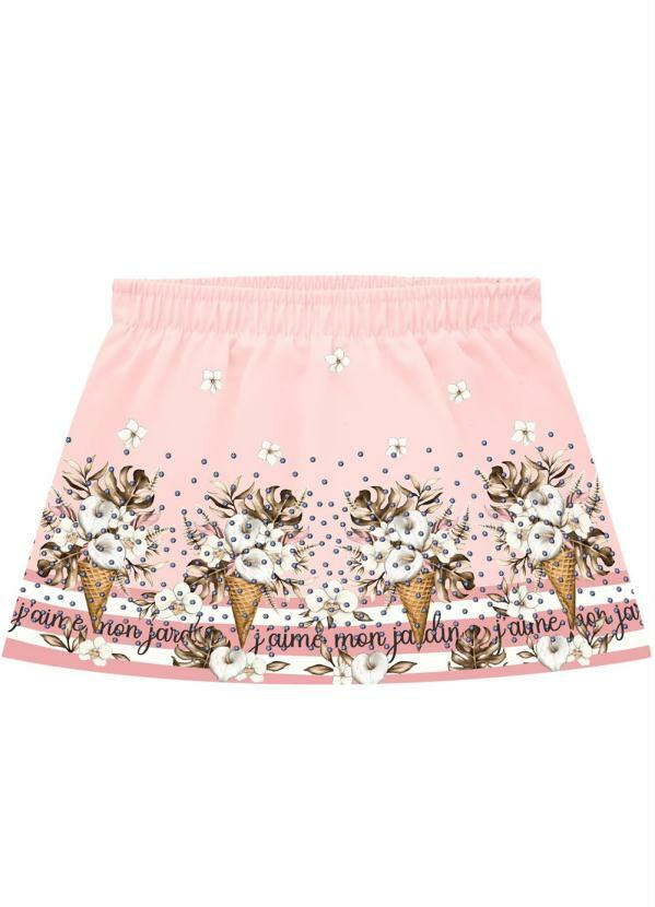 Milon - Conjunto Infantil Feminino Branco 5