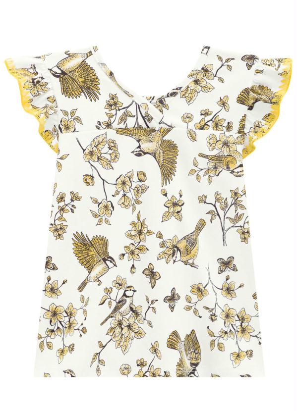 Milon - Conjunto Infantil Feminino Off White 4