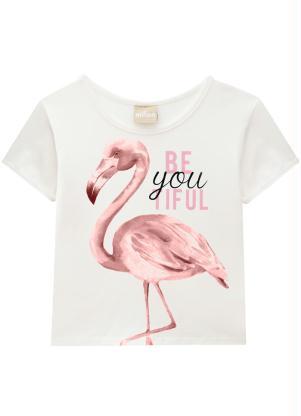 Milon - Conjunto Infantil Feminino Off White - MILON