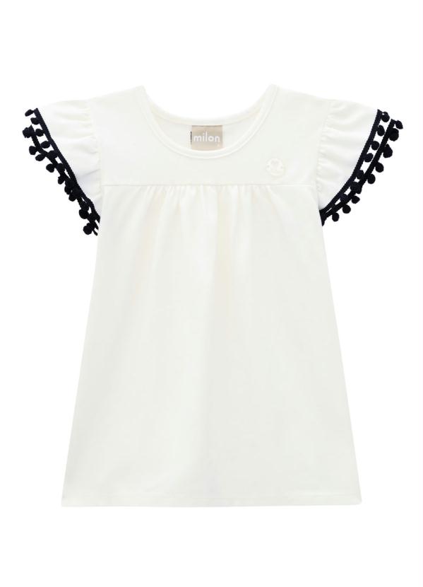 Milon - Conjunto Infantil Feminino Off White 2