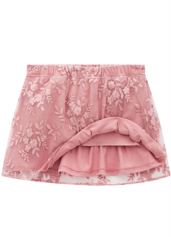 Milon - Conjunto Infantil Feminino Rosa 4