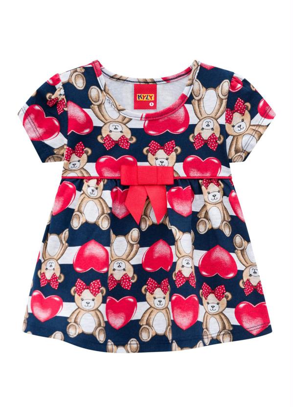 Kyly - Conjunto Infantil Feminino Vermelho 2