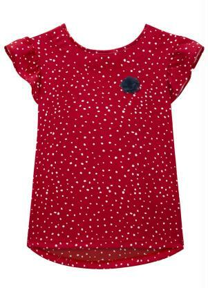Milon - Conjunto Infantil Feminino Vermelho - MILON