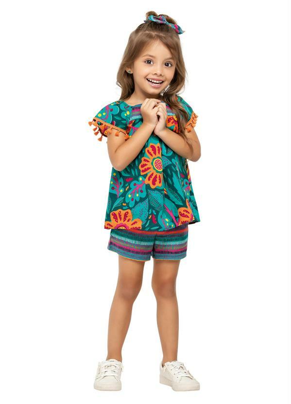 Nanai - Conjunto Infantil Verde Nanai