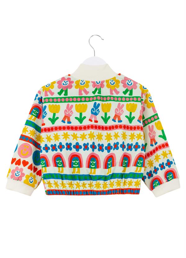 Fábula - Casaco de Moletom Sorria Off White 3