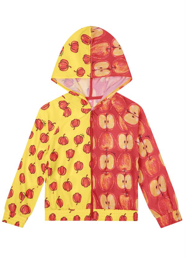 Lilica Ripilica - Jaqueta Antiviral Capuz Amarelo