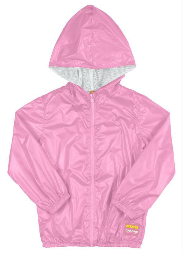 Up Baby - Jaqueta Corta Vento Menina Up Baby Rosa