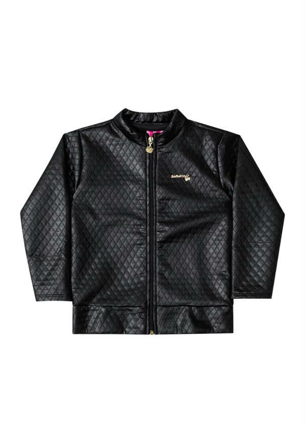 Hello Kitty - Jaqueta Infantil Preto Hello Kitty