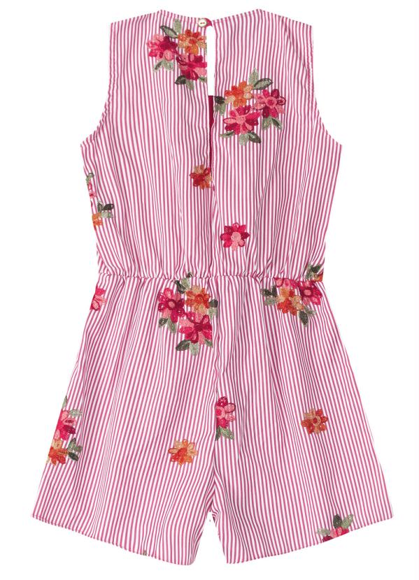 Carinhoso - Macaquinho Rosa Claro Moranguinho em Laise 2