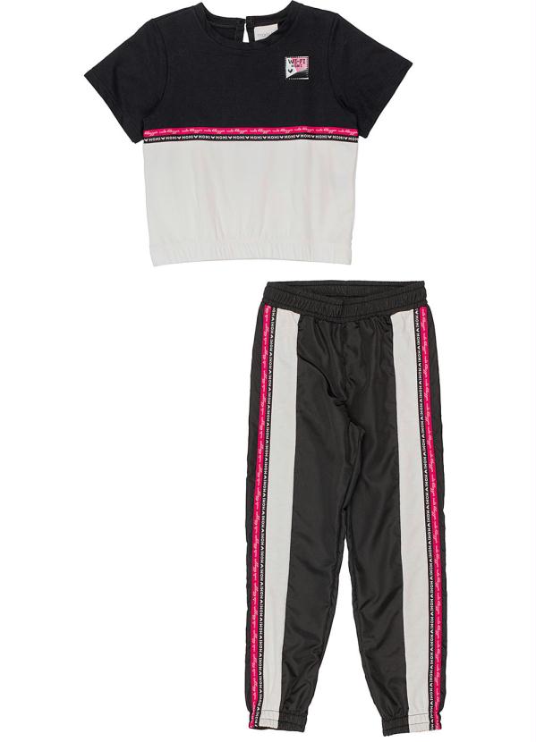 Momi - Conjunto Infantil Preto