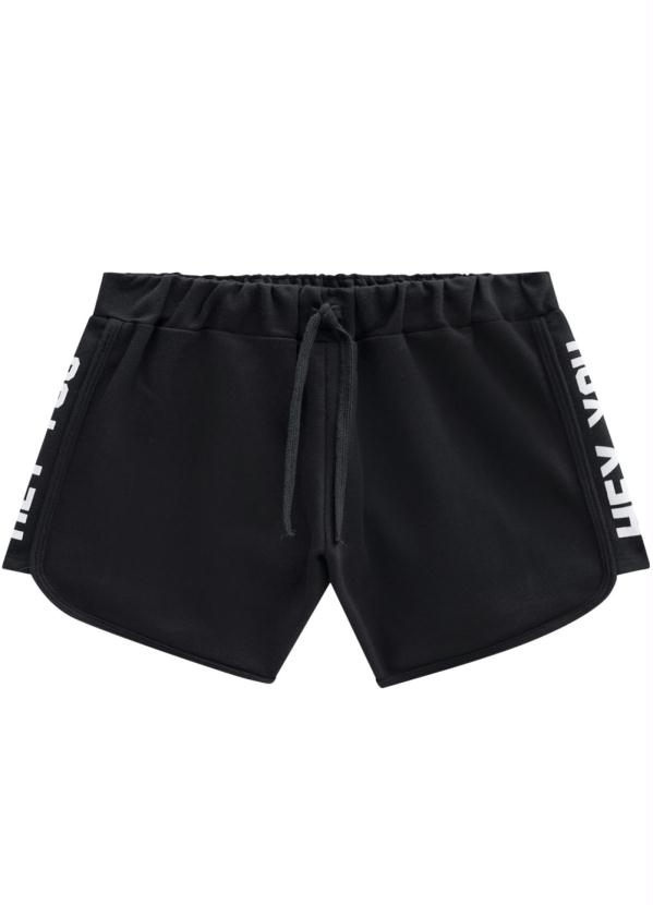 Amora - Short Teen Feminino Preto