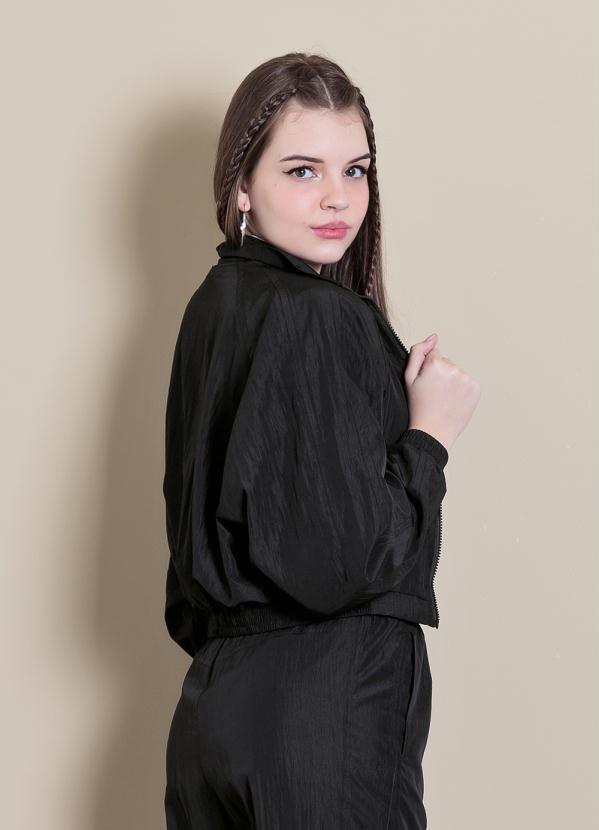 Sofie - Jaqueta em Tafetá Preto Sofie 2