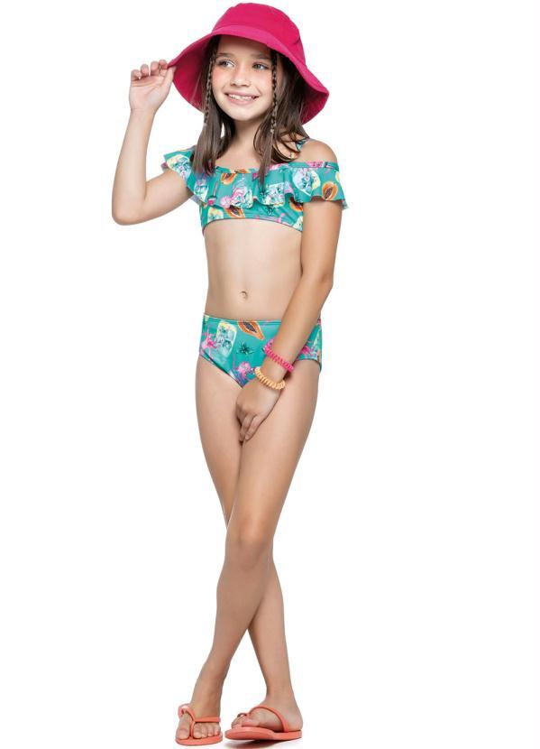 Trick Nick - Biquini Infantil Juices Verde