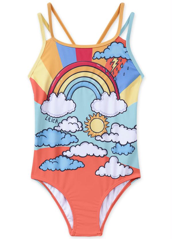 Lilica Ripilica - Maiô Infantil MeninaAzul 3