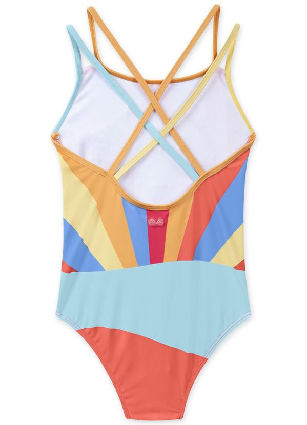 Lilica Ripilica - Maiô Infantil MeninaAzul 4